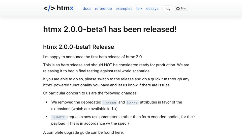 Screenshot of v2-0v2-0.htmx.org: htmx 2.0.0-beta1