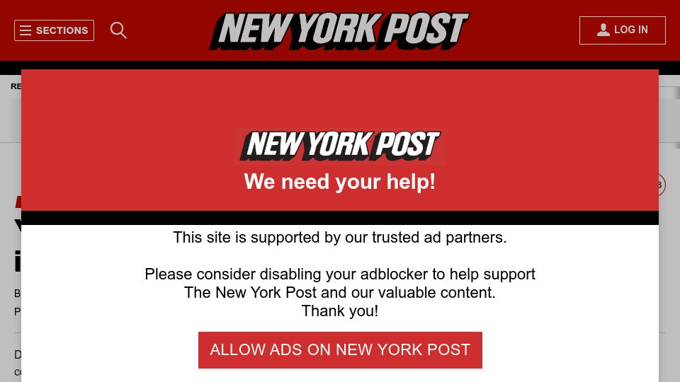 Screenshot of nypost.com: Car is spying on you, leading to higher insurance rates