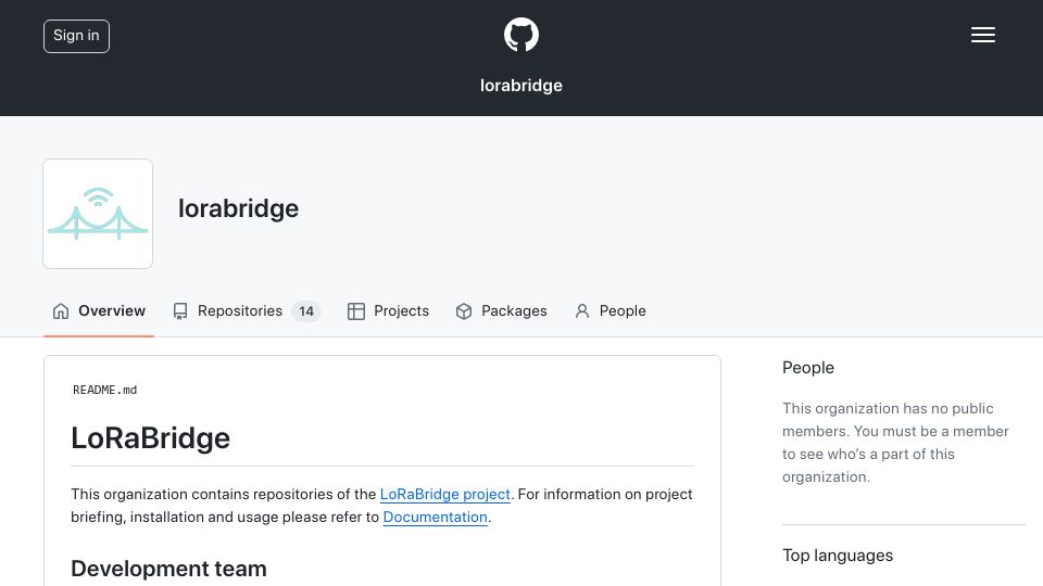 Screenshot of github.com: Show HN: Extend Zigbee sensor range with LoRaWAN