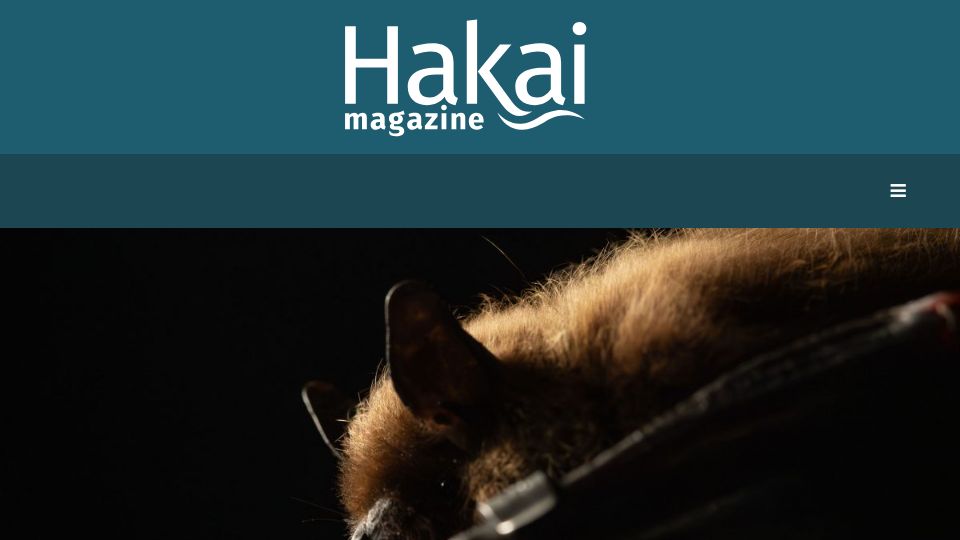 Screenshot of hakaimagazine.com: Bats of the Midnight Sun
