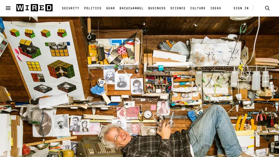 Screenshot of wired.com: Cliff Stoll, the mad scientist who wrote the book on how to hunt hackers (2019)