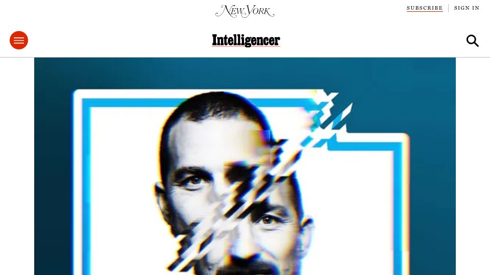 Screenshot of nymag.com: Andrew Huberman's Mechanisms of Control