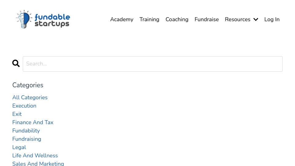 Screenshot of fundablestartups.com: Sell for half a billion and get nothing (2021)