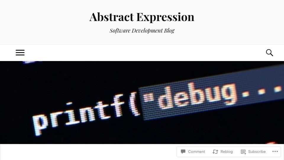 Screenshot of abstractexpr.com: Dynamic Printf Debugging with GDB