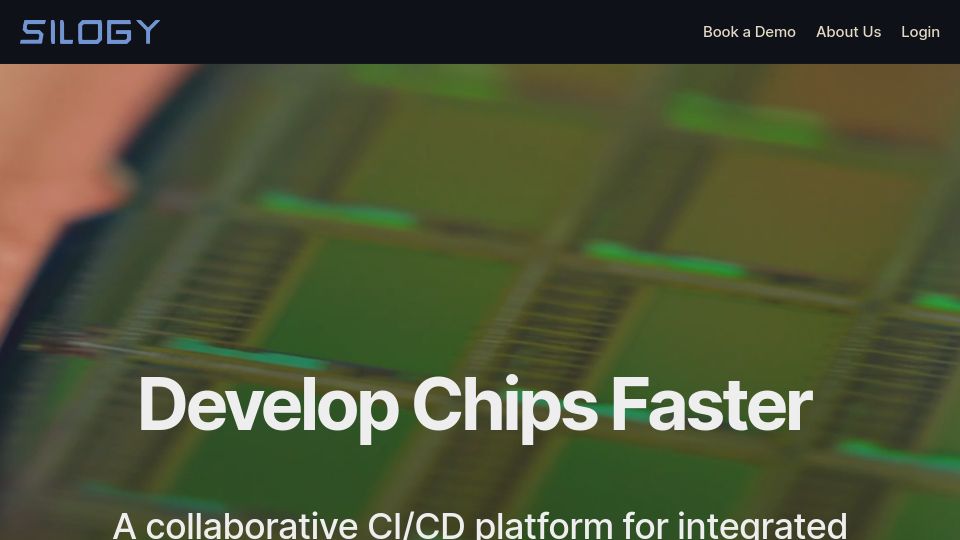 Screenshot of Hacker News post: Launch HN: SiLogy (YC W24) – Chip design and verification in the cloud