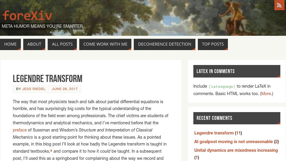 Screenshot of blog.jessriedel.com: Legendre transform, better explained (2017)