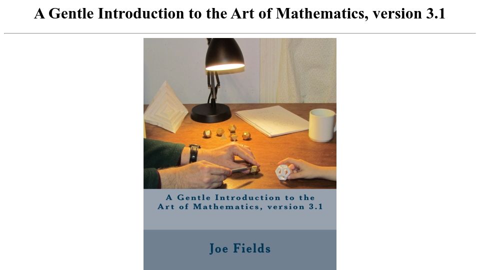 Screenshot of giam.southernct.edu: A Gentle Introduction to the Art of Mathematics