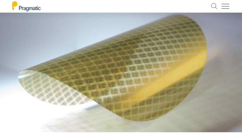 Screenshot of pragmaticsemi.com: Pragmatic Semiconductor made a flexible version of the 6502 processor (2021)