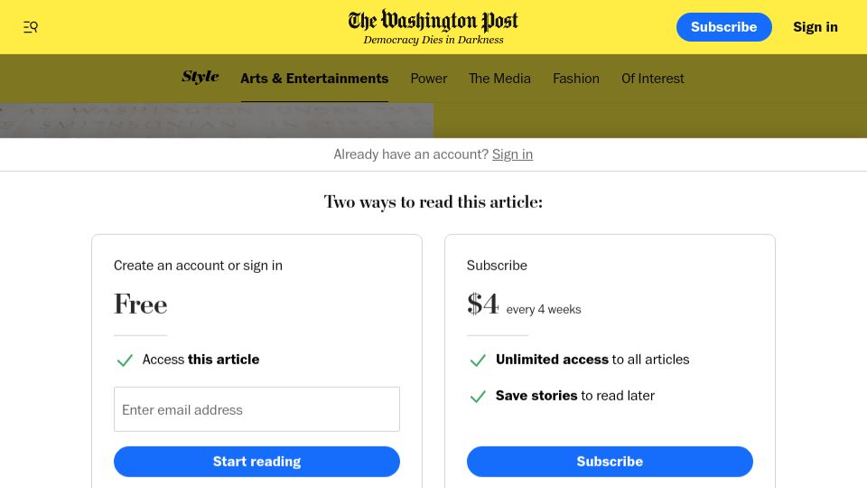 Screenshot of washingtonpost.com: Jordan Mechner vs. the sands of time