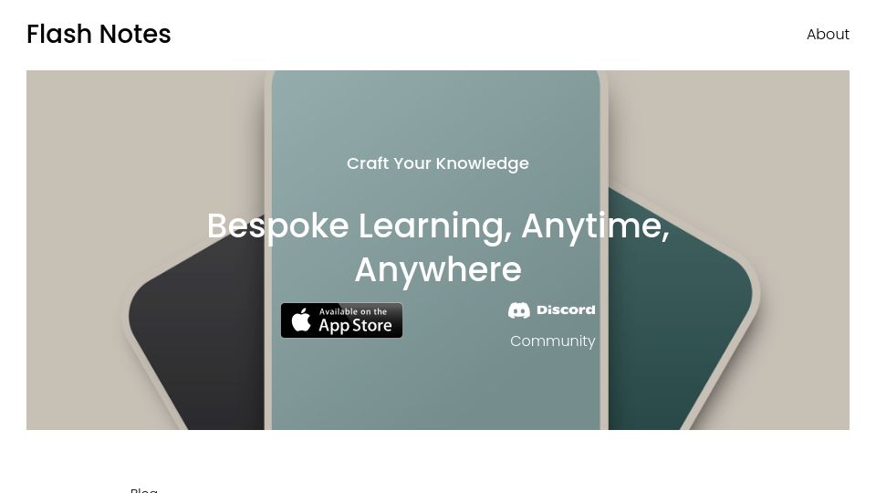 Screenshot of flashnotesapp.com: Show HN: Flash Notes – Flashcards for Your Notes, LLM, iOS/macOS Sync