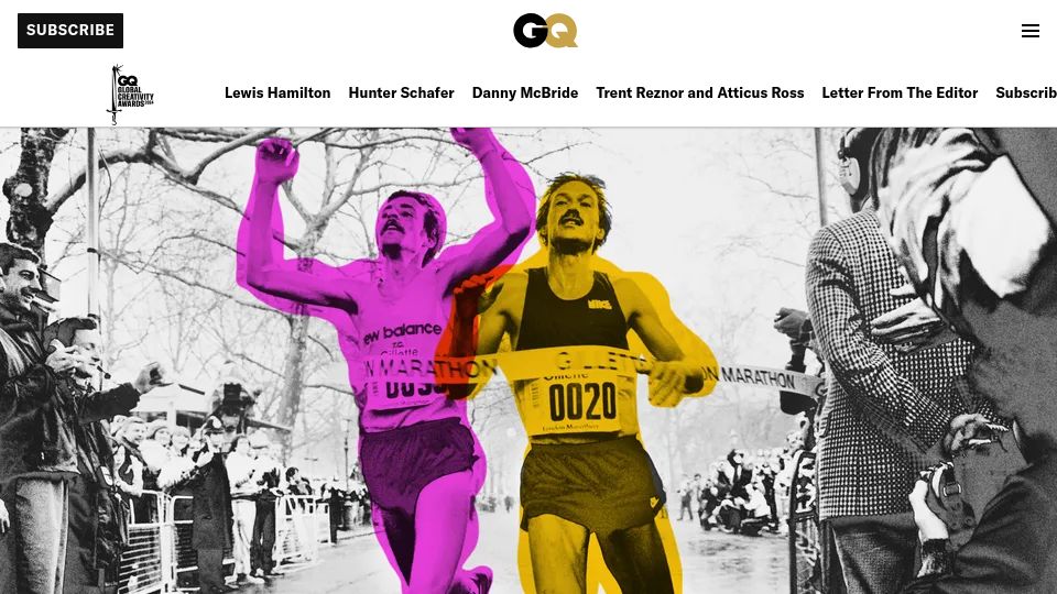 Screenshot of gq.com: Why Top Athletes Don't Look Like Fitness Influencers (Usually)