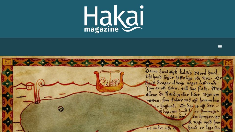 Screenshot of hakaimagazine.com: Medieval Icelanders were likely hunting blue whales long industrial technology