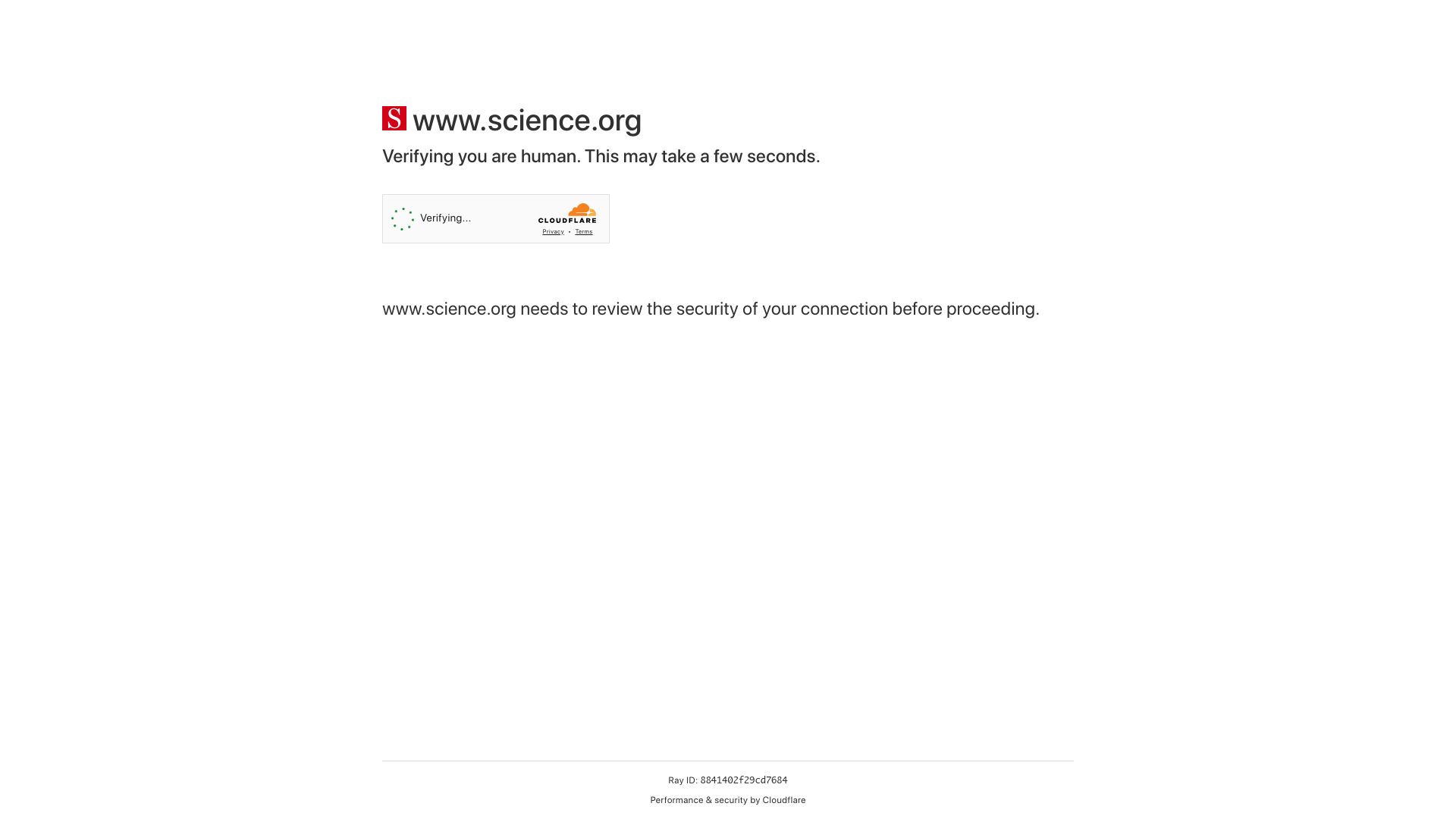 Screenshot of science.org: Born to run? Endurance running may have evolved to help humans chase down prey