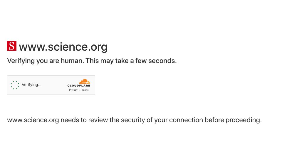 Screenshot of science.org: Born to run? Endurance running may have evolved to help humans chase down prey