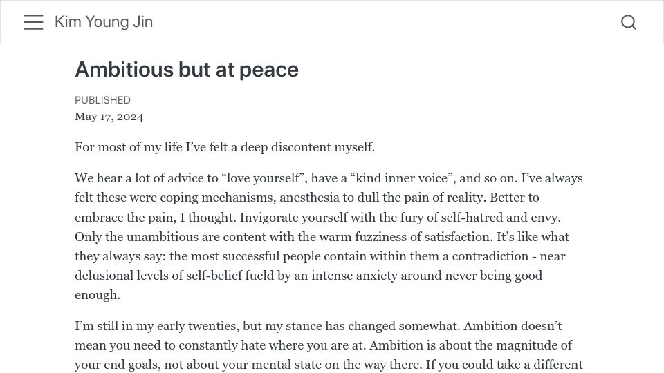 Screenshot of jugheadjones10.github.io: Ambitious but at peace