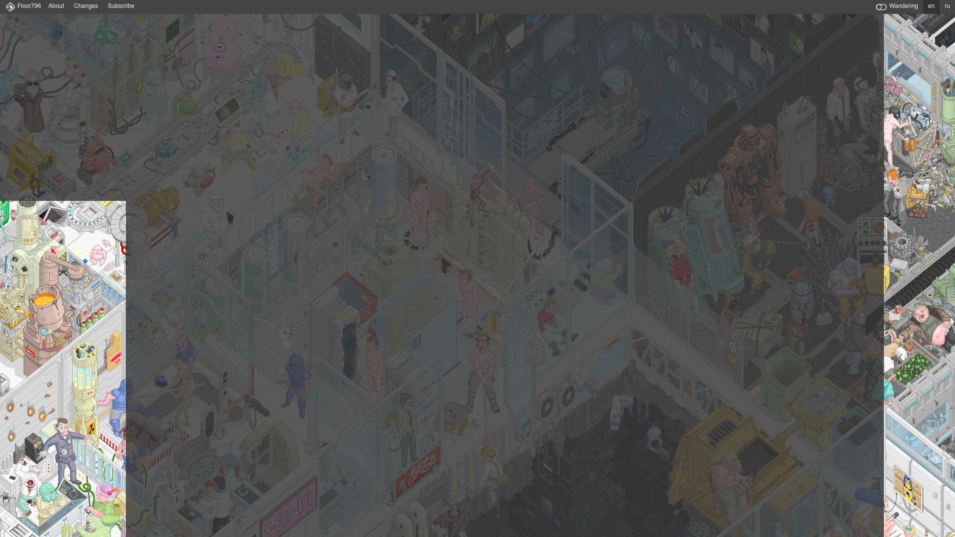 Screenshot of floor796.com: Floor796