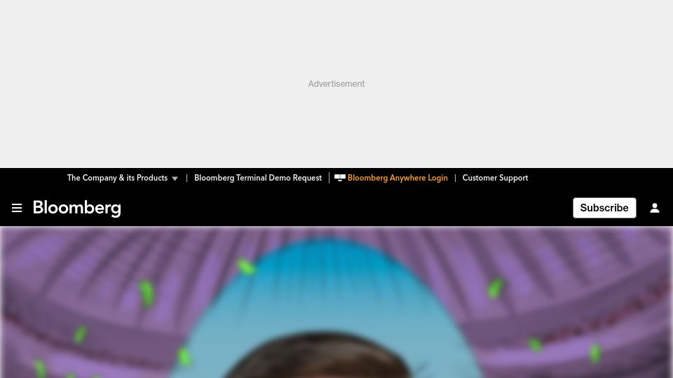 Screenshot of bloomberg.com: How the 'Harvard of Trading' Ruined Young People's Lives