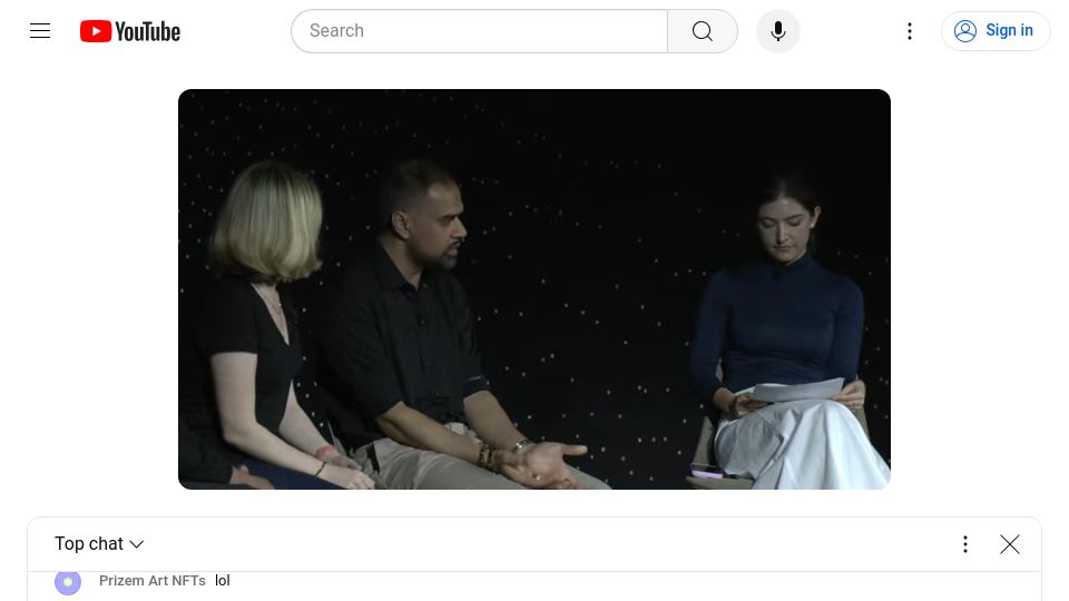 Screenshot of youtube.com: Vercel Ship 2024 Keynote (live) [video]