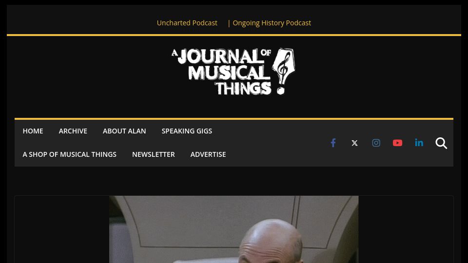 Screenshot of ajournalofmusicalthings.com: The new visa fees for foreign artists are out. This is not good