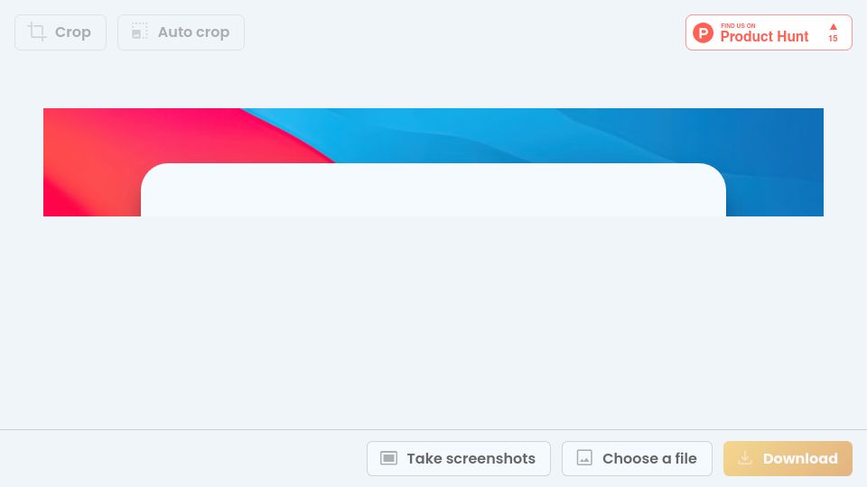 Screenshot of socialscreenshots.com: Show HN: I made a online free tool to enhance and auto-crop your screenshots