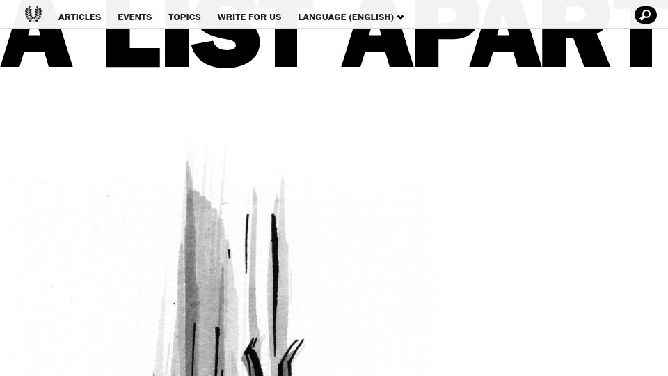 Screenshot of alistapart.com: Never use a warning when you mean undo (2007)