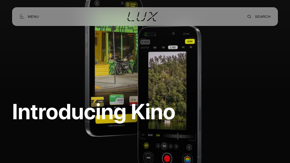 Screenshot of lux.camera: Kino: Pro Video Camera