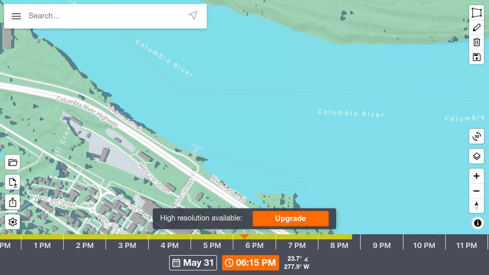 Screenshot of shademap.app: Show HN: Every mountain, building and tree shadow mapped for any date and time