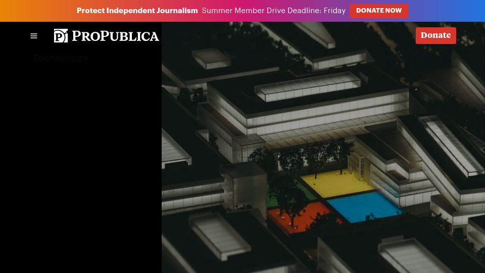 Screenshot of propublica.org: Microsoft Chose Profit over Security, Whistleblower Says
