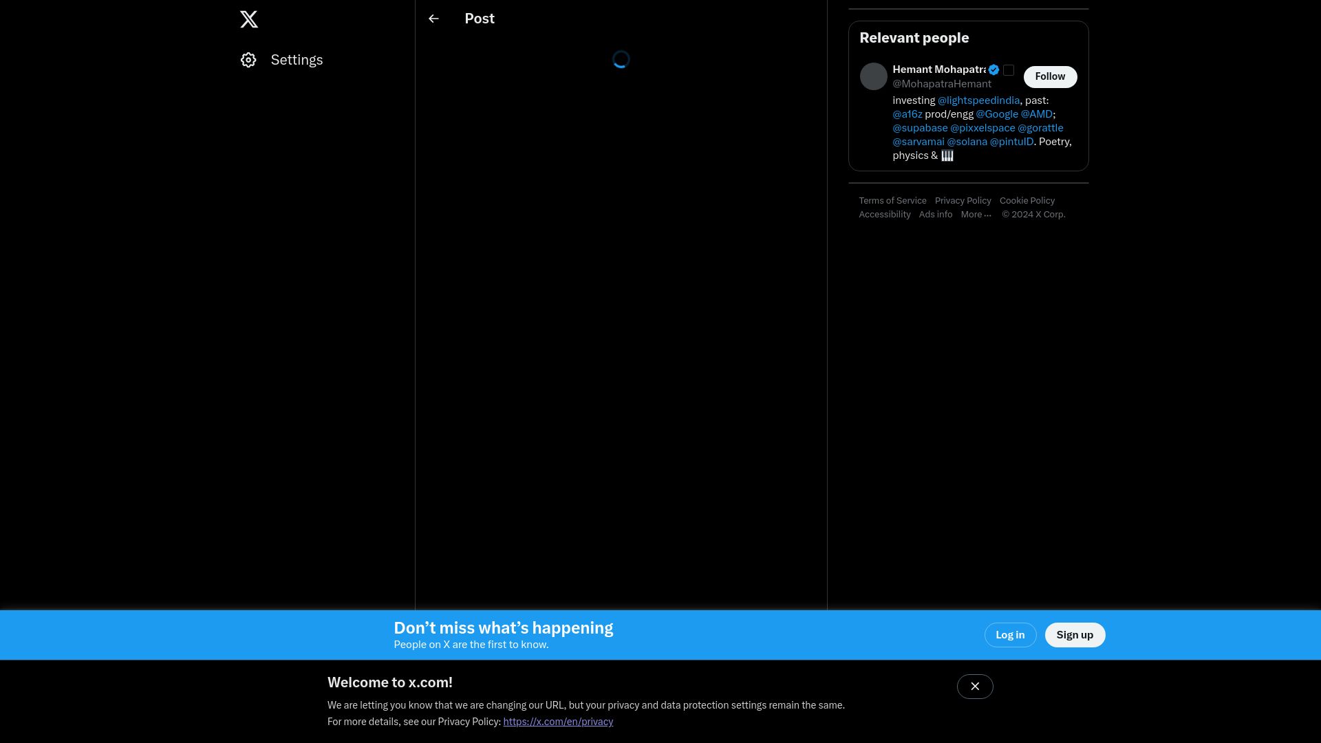Screenshot of twitter.com: Insider view on how AMD lost the GPU oppty