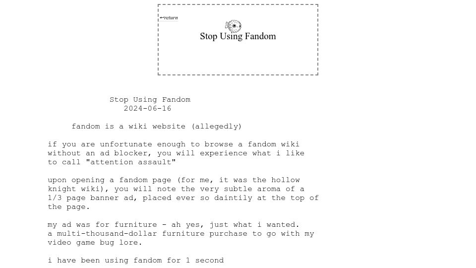 Screenshot of j3s.sh: “Attention assault” on Fandom