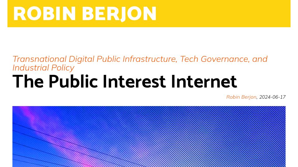 Screenshot of berjon.com: The Public Interest Internet