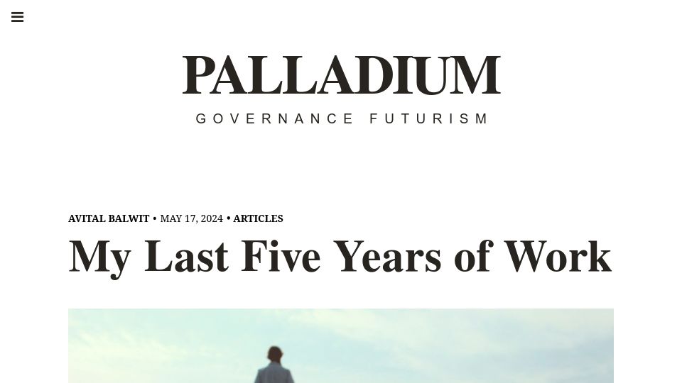 Screenshot of palladiummag.com: Anthropic Chief of Staff: These next 3 years might be the last few that I work