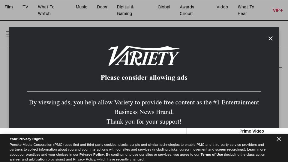 Screenshot of variety.com: 'Meridian': Why Netflix Is Helping Competitors with Content and Code (2016)