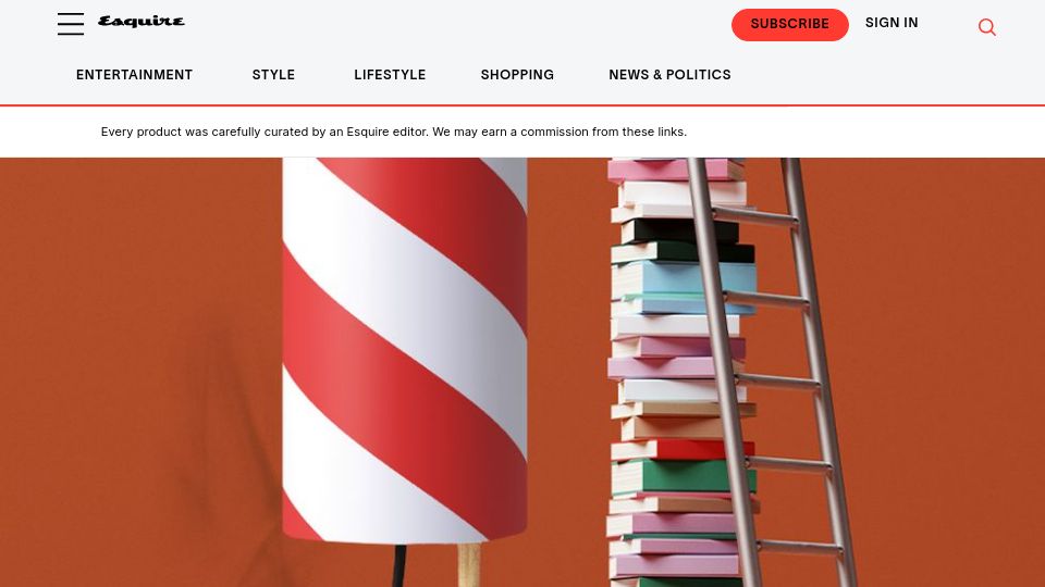 Screenshot of esquire.com: Why are debut novels failing to launch?