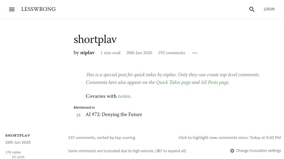 Screenshot of lesswrong.com: Claude 3.5 Sonnet Reproduces BIG-Bench Canary String