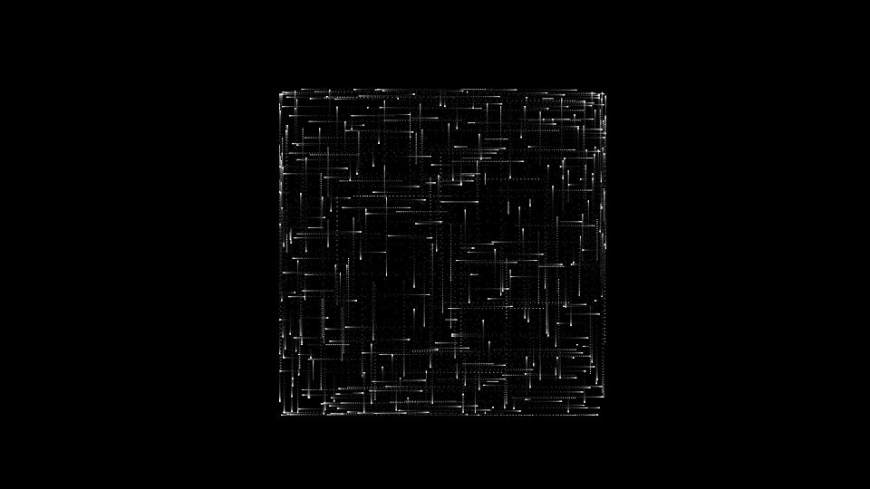 Screenshot of soham-saha.github.io: Show HN: Procedural Art –– 'Pulse'