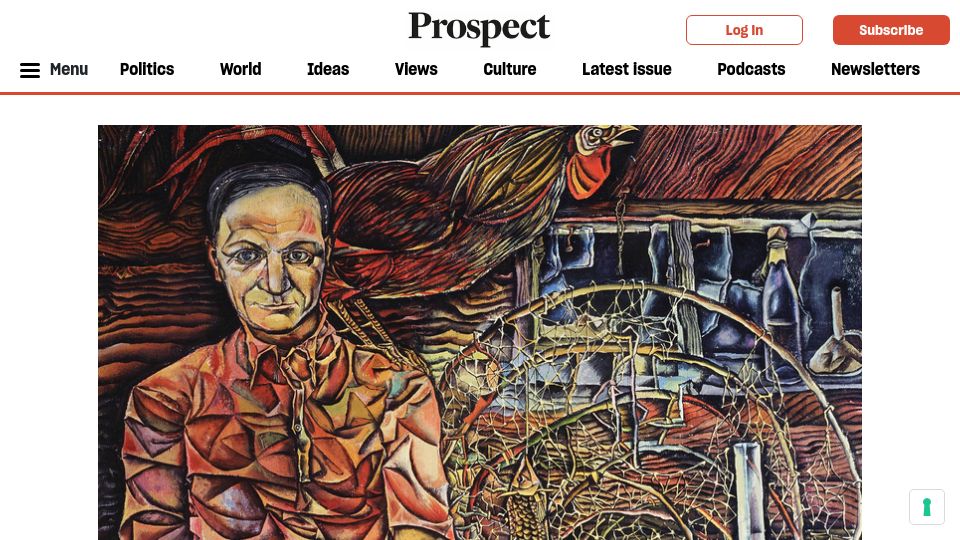 Screenshot of prospectmagazine.co.uk: People person: the greatness of Andrey Platonov