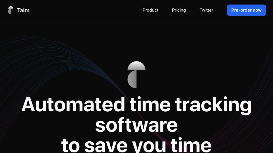 Screenshot of taimapp.io: Show HN: I quit my job and made an automatic time tracker