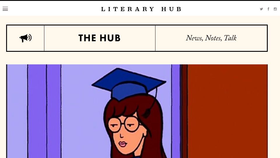 Screenshot of lithub.com: Americans' confidence in higher education has taken a nosedive