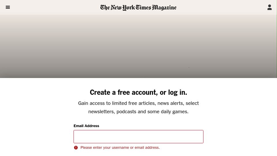 Screenshot of nytimes.com: The Mysterious, Deep-Dwelling Microbes That Sculpt Our Planet