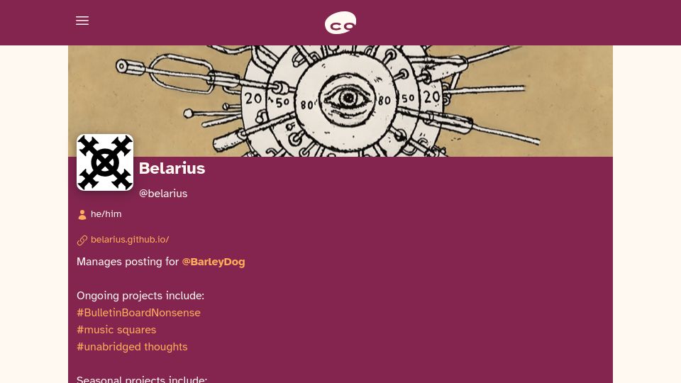 Screenshot of cohost.org: Architectural cross-section of Kowloon Walled City