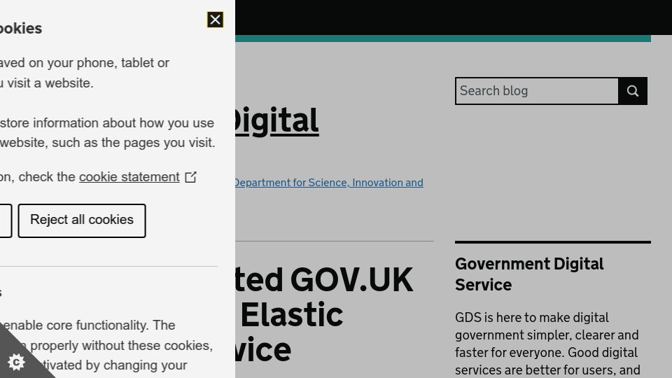 Screenshot of gds.blog.gov.uk: How we migrated GOV.UK Notify to AWS Elastic Container Service