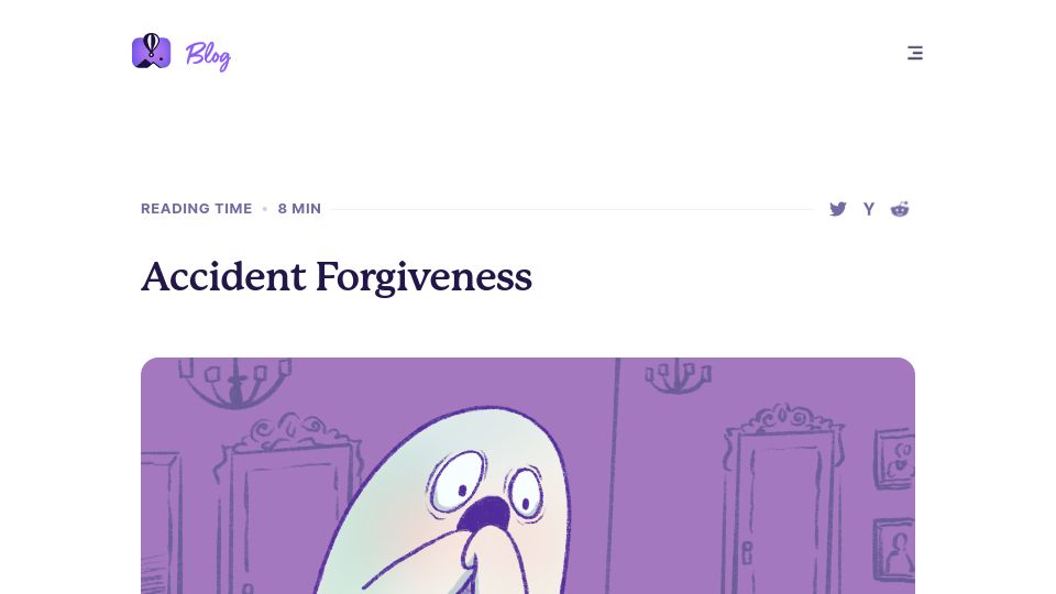 Screenshot of fly.io: Accident Forgiveness