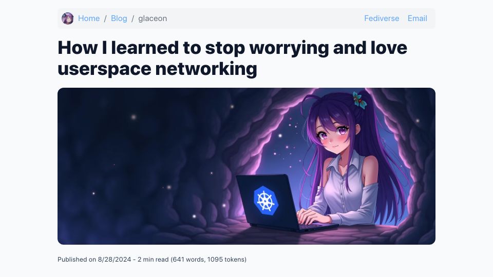 Screenshot of friendshipcastle.zip: How I learned to stop worrying and love userspace networking
