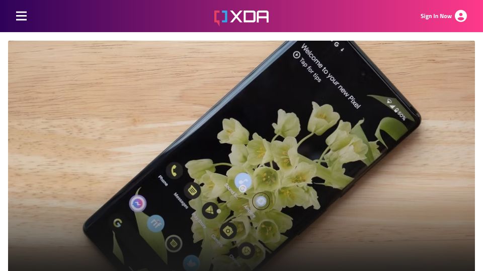 Screenshot of xda-developers.com: I turned an old phone into a NAS
