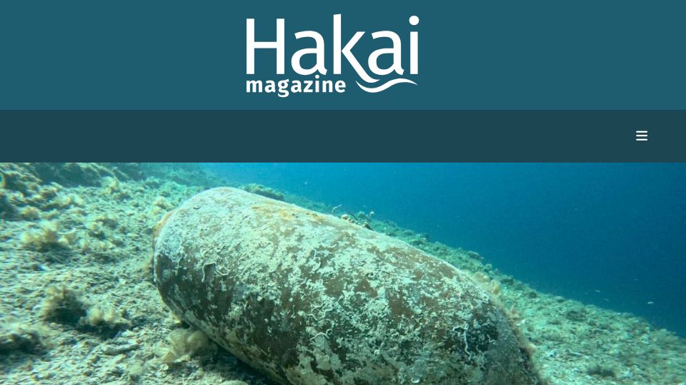 Screenshot of hakaimagazine.com: The big Baltic bomb cleanup