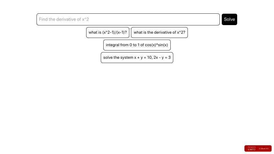 Screenshot of whiteboard.lasky.io: Show HN: A whiteboard that writes math equations