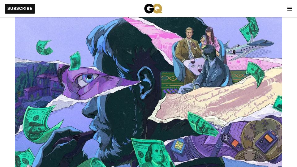 Screenshot of gq.com: How to Make Millions as a Professional Whistleblower