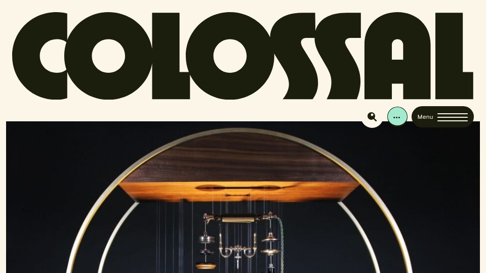 Screenshot of thisiscolossal.com: John Peralta Explodes Historic Technology into Three-Dimensional Diagrams