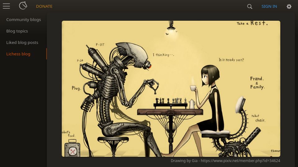 Screenshot of lichess.org: Lichess: Post-Mortem of Our Longest Downtime